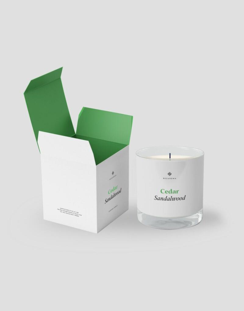 Scented Candle Cedar Sandalwood