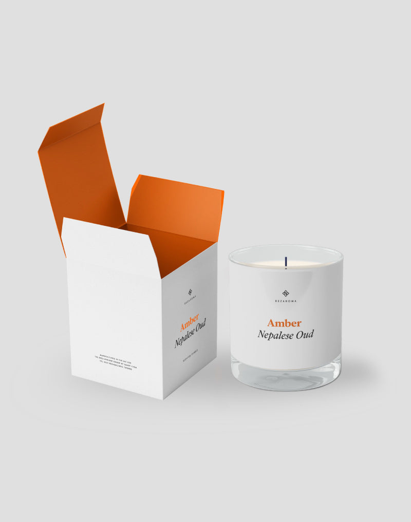 Scented Candle Amber Napalese Oud