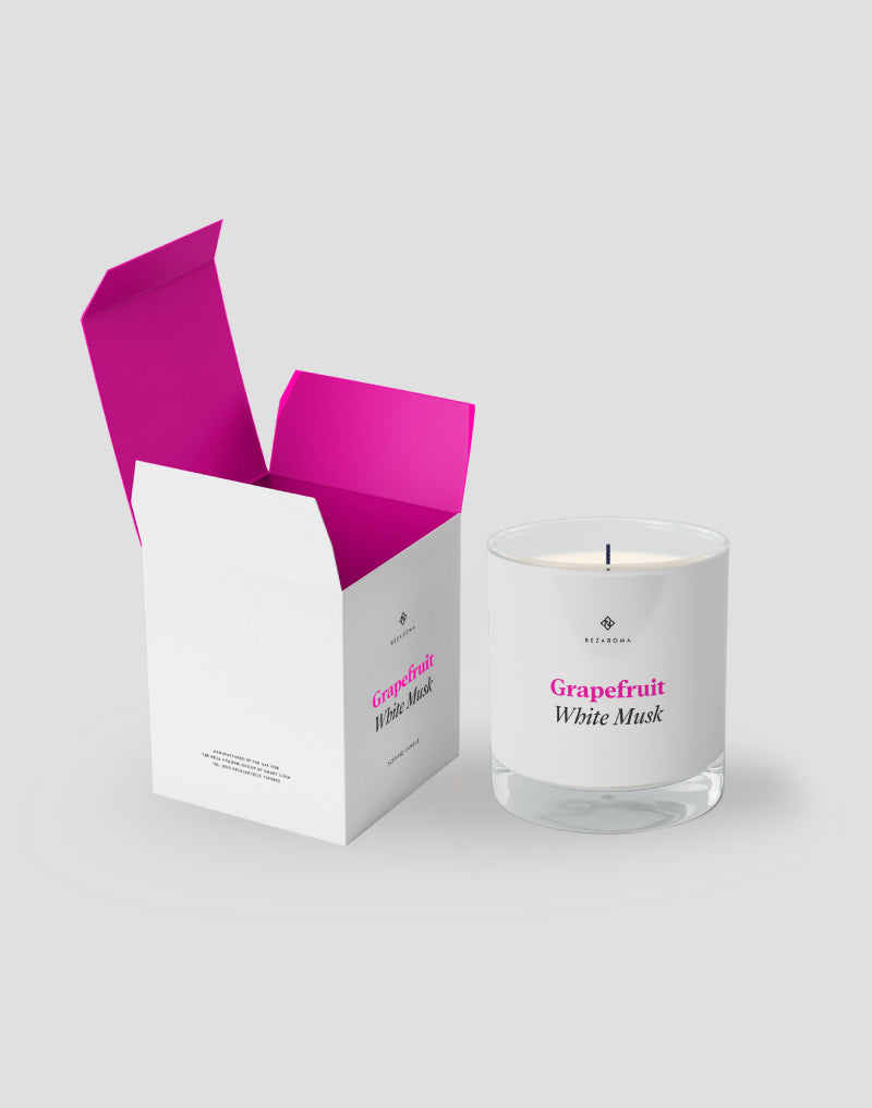 Scented Candle Grapefruit White Musk