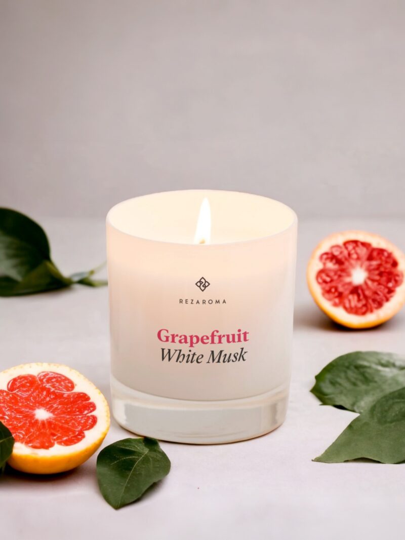 Scented Candle Grapefruit White Musk