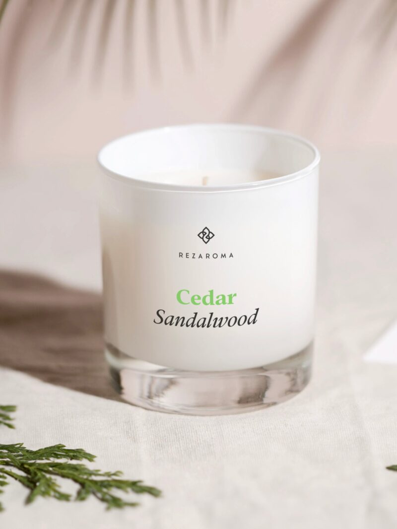 Scented Candle Cedar Sandalwood